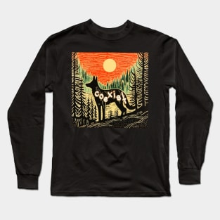 Coexist: Coyote Long Sleeve T-Shirt